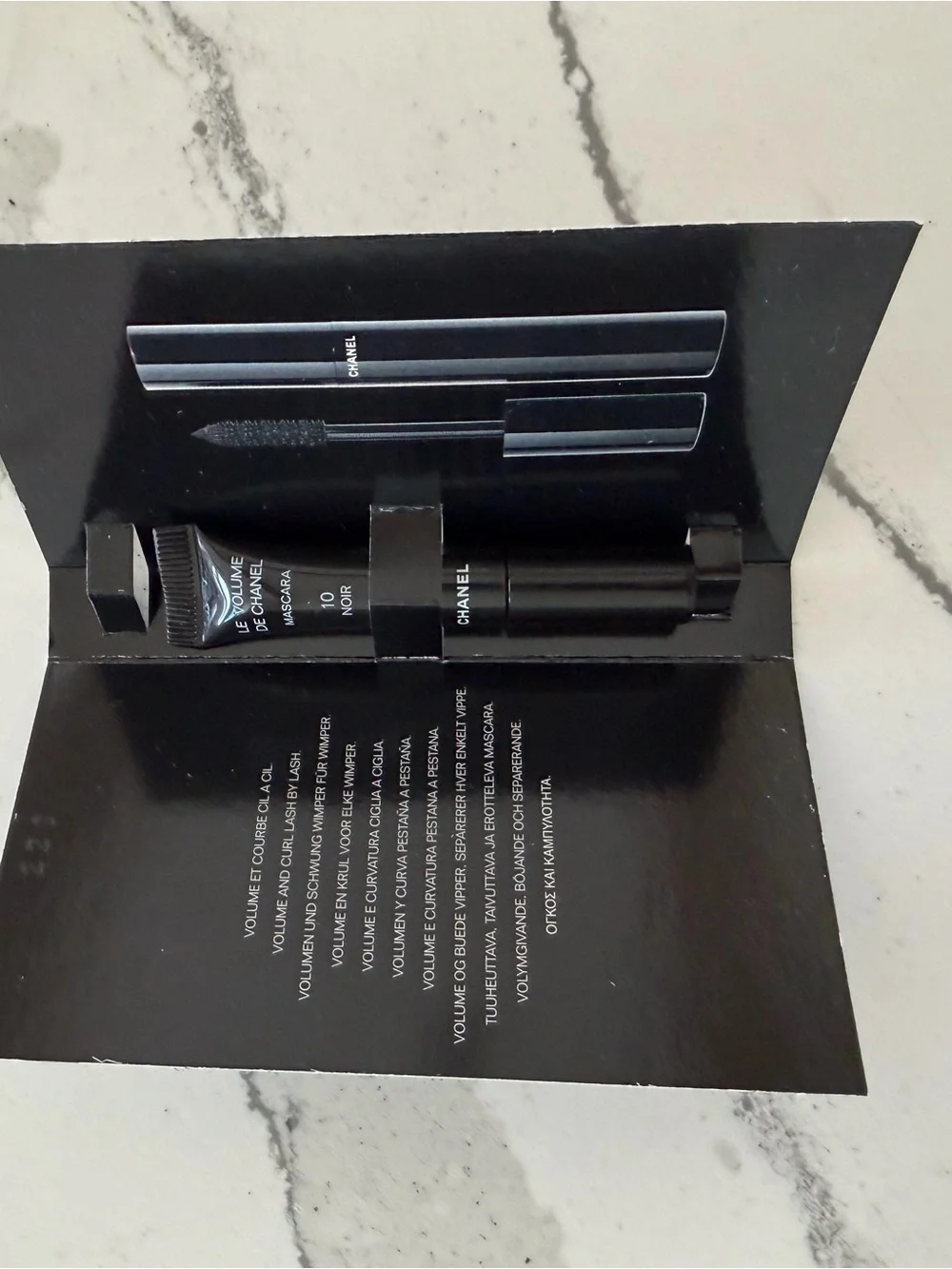 Chanel le Volume Mascara Sample and Sublimage Eye Cream